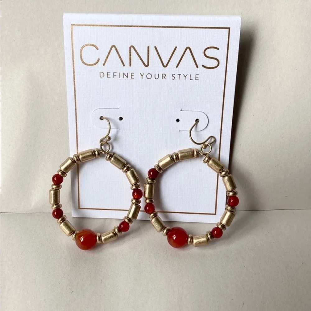 Canvas Earrings